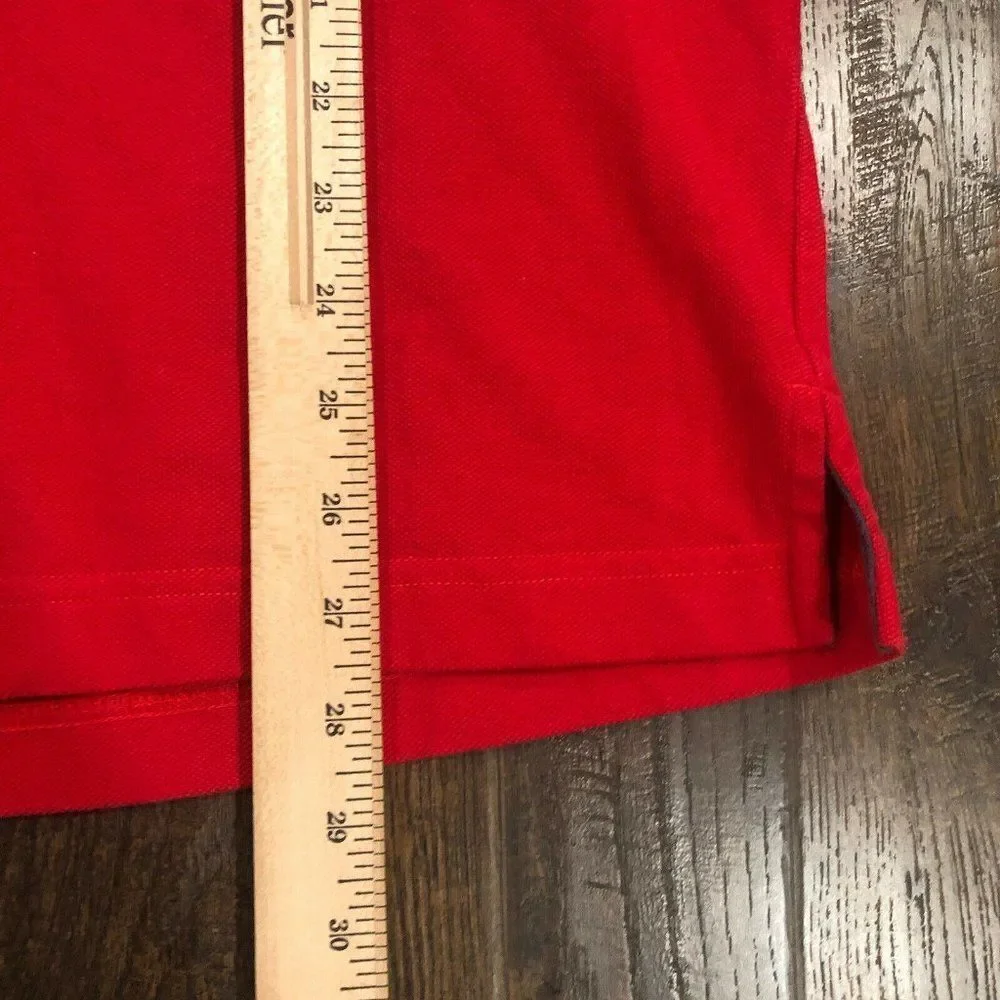 Disneyshopping.com Men’s Large Red Embroidered Mickey Mouse‎ Polo Shirt Don